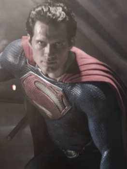 Henry Cavill as Superman in 'Man of Steel'  [First Look]