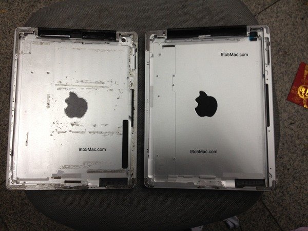 Broadcast images of alleged iPad 3