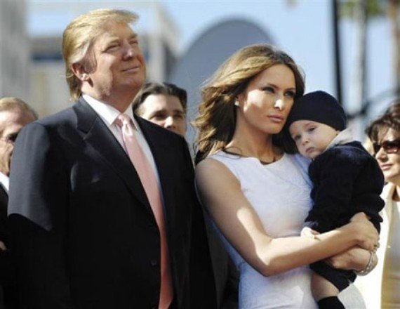 Melania Trump, Donald Trump and wife