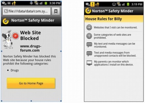 Remotely Monitor your Child With Norton Safety Minder for Android Phones