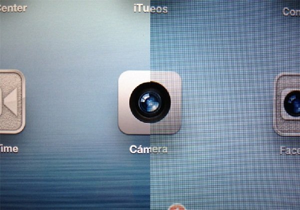 Retina of the New iPad