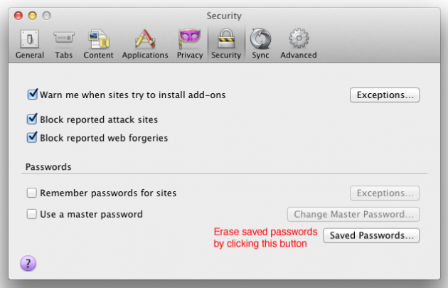 How to Remove the Browser to Remember Passwords 4