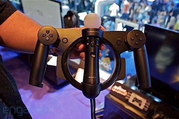 Video of the Sony PlayStation Move Racing Wheel 3