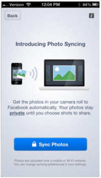 How to Enable Facebook Photo Sync on Android Device or iPhone 3