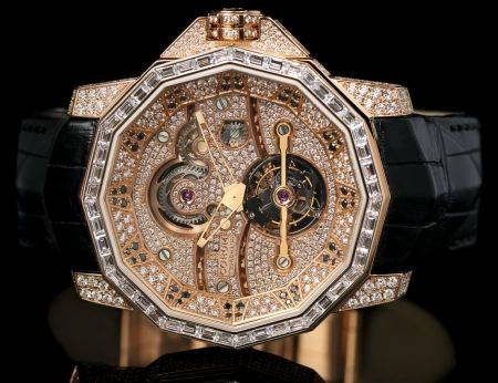 Watch Fully Set With Diamonds By Corum Admiral