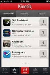 Kinetik Develops iPhone Applications Based on Social Elemets