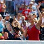 Pennetta Defeats Maria Sharapova at the U.S. Open