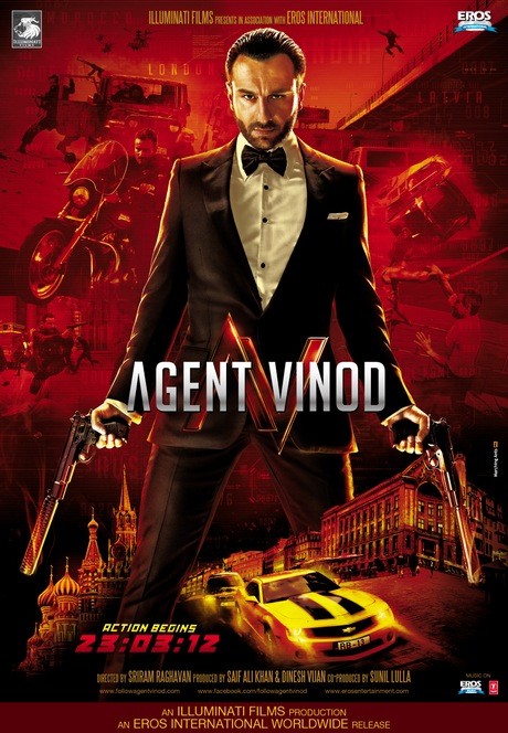 Agent Vinod:Teaser Poster Increase Excitement Level