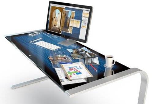 Apple Intelligent Table iDesk- The Concept of Apple Surface