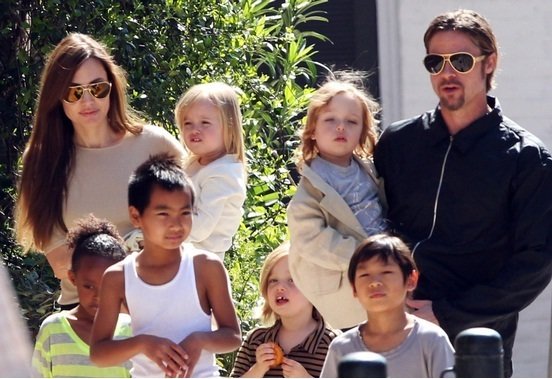 Brad Pitt is Worried About His Little Princes 