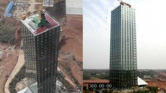 Chinese Architects Built 30 Floors in 15 Days