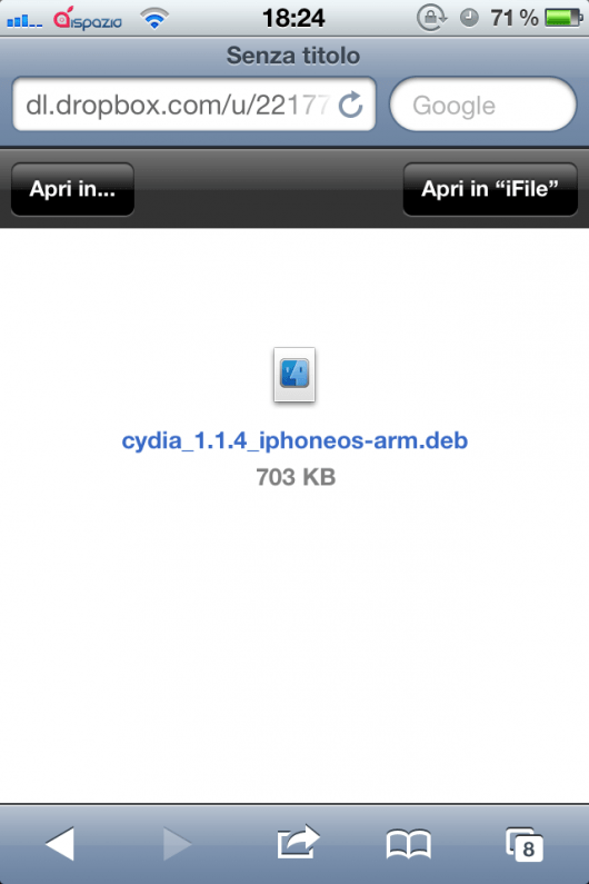 How to Install the New Version 1.1.4 of Cydia -1