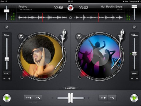 Now Turn Your iPad to dj System