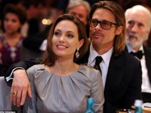 Extraordinarily Beautiful Angelina with Longtime Lover Brad Pitt