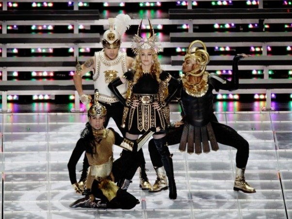 Madonna's show at Super Bowl