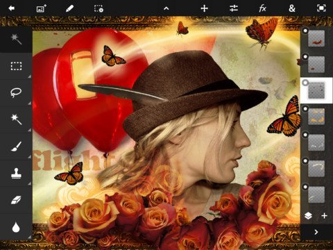 Photoshop Touch for iPad 2 Already in the App Store