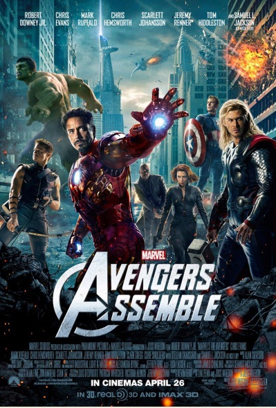 The Avengers new title with the last poster 