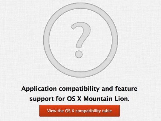 Which Applications are Compatible with OS X Mountain Lion -Analysis