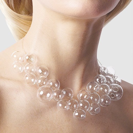 Bubble in Your Neck - A Very Unique Necklace