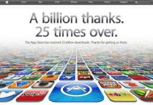 The App Store Gets 25 Billion Of Downloads