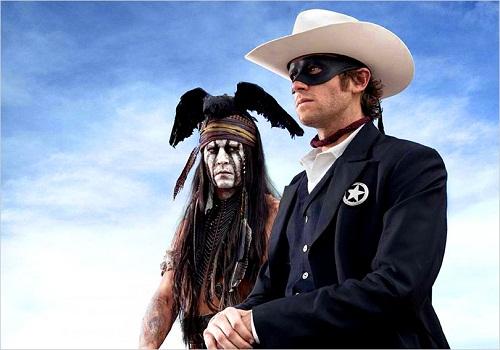 The Lone Ranger- First image of Johnny Depp and Armie Hammer