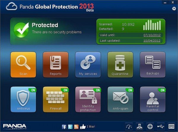 Panda Global Protection 2013 1