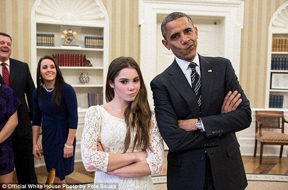 President Obama Created the Shocking Expression in the White House 2