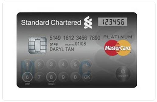 Credit Card with LCD Display and Touch Keypad 2