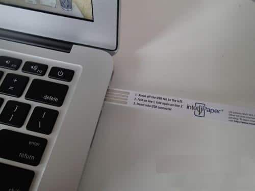 World's First Paper USB Drive 2