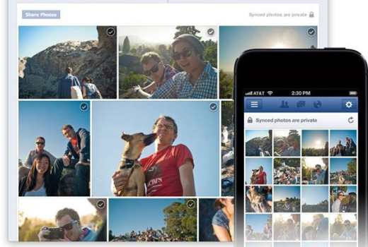 Facebook Officially Launched Phone Photos Automatically Upload Function 2