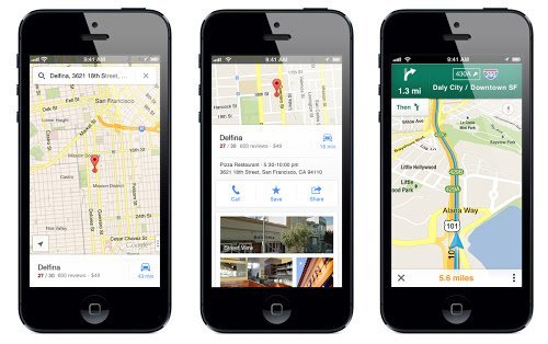 Google-Maps-iOS-Android