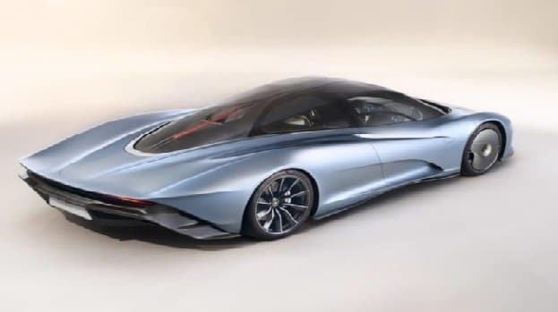 McLaren-Speedtail hybrid supercar