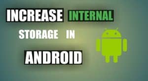 Increase Android Storage
